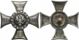 Decorations, Orders, Badges
POLSKA/ POLAND/ POLEN/ RUSSIA/ RUSSLAND/ РОССИЯ

Russia. Troika regimental badge in the form of the Virtuti Militari cr...