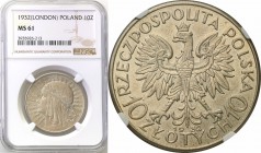 Poland II Republic 
POLSKA / POLAND / POLEN

II RP. 10 zlotych 1932 Womens head (no mint mark) NGC MS61 
Bardzo ładny egzemplarz z pięknym połyski...