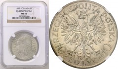 Poland II Republic 
POLSKA / POLAND / POLEN

II RP. 10 zlotych 1933 Womens head NGC MS61 
Bardzo ładny egzemplarz, intensywny połysk menniczy i za...