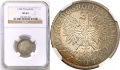 Poland II Republic 
POLSKA / POLAND / POLEN

II RP. 2 zlote 1933 Womens head NGC MS64 
Wysoka nota gradingowa. Moneta w pięknej, kolorowej patynie...