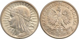 Poland II Republic 
POLSKA / POLAND / POLEN

II RP. 2 zlote 1933 Womens head 
Piękny egzemplarz.Parchimowicz 110b
Waga/Weight: 4,41 g Ag Metal: Ś...