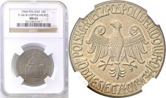 Probe coins Polish People Republic (PRL)
POLSKA/ POLAND/ POLEN/ PROBE/ PATTERN

PRL. PROBE/PATTERN COPPER NICKEL 10 zlotych 1964 Kazimierz Wielki (...