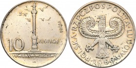 Probe coins Polish People Republic (PRL)
POLSKA/ POLAND/ POLEN/ PROBE/ PATTERN

PRL. PROBE/PATTERN COPPER NICKEL 10 zlotych 1966 mała kolumna 
Wyp...