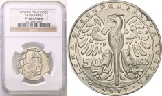 Probe coins Polish People Republic (PRL)
POLSKA/ POLAND/ POLEN/ PROBE/ PATTERN

PRL. PROBE/PATTERN nickel 50 zlotych 1972 Chopin (no description PR...