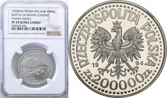 Collection - Nickel Probe Coins
POLSKA/ POLAND/ POLEN/ PROBE/ PATTERN

III RP. PROBE/PATTERN nickel 200.000 zlotych 1994 Monte Casino NGC PF70 ULTR...