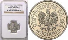 Collection - Nickel Probe Coins
POLSKA/ POLAND/ POLEN/ PROBE/ PATTERN

III RP. PROBE/PATTERN nickel 50.000 zlotych 1991 Pope John Paul II Ołtarz NG...