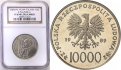 Collection - Nickel Probe Coins
POLSKA/ POLAND/ POLEN/ PROBE/ PATTERN

PRL. PROBE/PATTERN nickel 10.000 zlotych 1989 Pope John Paul II NGC PF69 ULT...