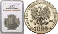 Collection - Nickel Probe Coins
POLSKA/ POLAND/ POLEN/ PROBE/ PATTERN

PRL. PROBE/PATTERN nickel 1000 zlotych 1982 Pope John Paul II NGC PF67 (2 MA...