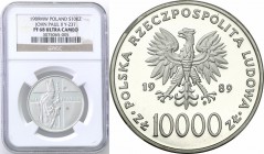 Coins Poland People Republic (PRL)
POLSKA/ POLAND/ POLEN

PRL. 10.000 zlotych 1989 Pope John Paul II pastorał NGC PF68 ULTRA CAMEO (2 MAX) 
Druga ...