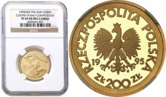 Polish Gold Coins since 1990
POLSKA/ POLAND/ POLEN/GOLD

III RP. 200 zlotych 1995 Chopin competition - F. Chopin NGC PF69 ULTRA CAMEO (2 MAX) 
Naj...