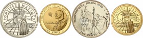 Polish Gold Coins since 1990
POLSKA/ POLAND/ POLEN/GOLD

III RP. 10 + 200 zlotych 2002 Pope John Paul II Pontifex Maximus, group 2 coins 
Idealnie...