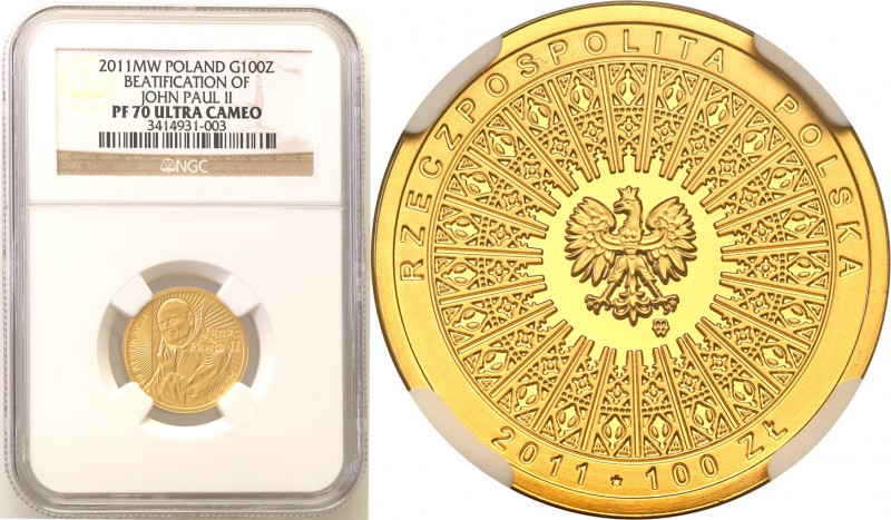 Polish Gold Coins since 1990
POLSKA/ POLAND/ POLEN/GOLD

III RP. 100 zlotych ...