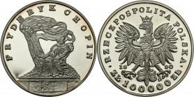 Polish collector coins after 1990
POLSKA/ POLAND/ POLEN

III RP. 100.000 zlotych 1990 Chopin - Small Tryptyk 
Moneta wchodzi w skład tzw. Małego t...