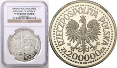 Polish collector coins after 1990
POLSKA/ POLAND/ POLEN

III RP. 200.000 zlotych 1992 500-lecie odkrycia Ameryki NGC PF69 ULTRA CAMEO (2 MAX) 
Dru...