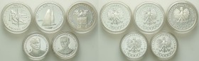 Polish collector coins after 1990
POLSKA/ POLAND/ POLEN

III RP. 200.000 zlotych 1991, group 5 coins 
Pięknie zachowane egzemplarze. Delikatny nal...