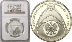 Polish collector coins after 1990
POLSKA/ POLAND/ POLEN

III RP. 10 zlotych 1997 Pope John Paul II Eucharystia NGC PF69 ULTRA CAMEO (2 MAX) 
Druga...