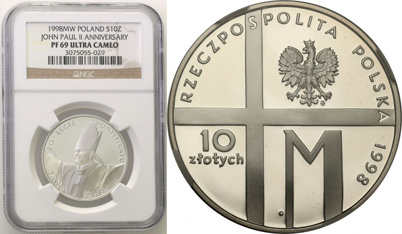 Polish collector coins after 1990
POLSKA/ POLAND/ POLEN

III RP. 10 zlotych 1...