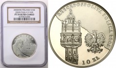 Polish collector coins after 1990
POLSKA/ POLAND/ POLEN

III RP. 10 zlotych 2005 Pope John Paul II NGC PF70 ULTRA CAMEO (MAX) 
Najwyższa nota grad...