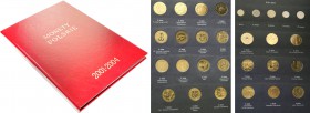 Polish collector coins after 1990
POLSKA/ POLAND/ POLEN

III. RP. Years album with coins from years 2001-2004 
Zestaw monet kolekcjonerskich z lat...