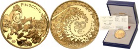 COLLECTION of French coins / Monnaie de Paris
Paris Mint / Monnaie de Paris / France

France. 20 Euro 2002 Pinokio 
Wyśmienicie zachowana moneta w...