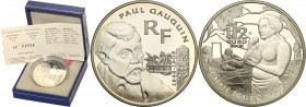 COLLECTION of French coins / Monnaie de Paris
Paris Mint / Monnaie de Paris / France

France. 1.5 Euro 2003 Paul Gauguin 
Piękny, menniczy egzempl...