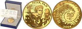 COLLECTION of French coins / Monnaie de Paris
Paris Mint / Monnaie de Paris / France

France. 20 Euro 2004 Peter Pan 
Menniczy egzemplarz. Moneta ...
