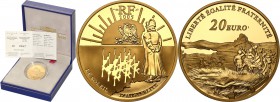 COLLECTION of French coins / Monnaie de Paris
Paris Mint / Monnaie de Paris / France

France. 20 Euro 2005 200 lat Austerlitz 
Menniczy egzemplarz...