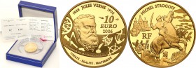 COLLECTION of French coins / Monnaie de Paris
Paris Mint / Monnaie de Paris / France

France. 10 Euro 2006 Michel Strogoff 
Menniczy egzemplarz. M...