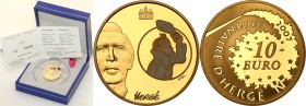 COLLECTION of French coins / Monnaie de Paris
Paris Mint / Monnaie de Paris / France

France. 10 Euro 2007 Tintin i Herage 
Menniczy egzemplarz. M...