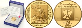 COLLECTION of French coins / Monnaie de Paris
Paris Mint / Monnaie de Paris / France

France. 10 Euro 2008 Malarstwo francuskie 
Menniczy egzempla...
