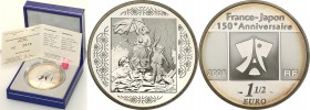 COLLECTION of French coins / Monnaie de Paris
Paris Mint / Monnaie de Paris / France

France. 1.5 Euro 2008 Malarstwo francuskie 
Menniczy egzempl...