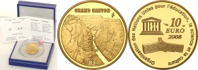 COLLECTION of French coins / Monnaie de Paris
Paris Mint / Monnaie de Paris / France

France. 10 Euro 2008 Grand Canyon 
Menniczy egzemplarz. Mone...