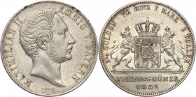 Germany / Prussia
Germany, Bavaria. 2 taler (thaler) / Doubletaler 1852 
Przyzwoicie zachowany egzemplarz. Rzadsza moneta.Davenport 589
Waga/Weight...