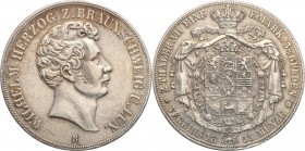 Germany / Prussia
Germany, Braunschweig. 2 taler (thaler) / Doubletaler 1855 B 
Ładne detale, ale moneta nabłyszczona.Davenport 663
Waga/Weight: 36...