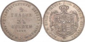 Germany / Prussia
Germany Hessen - Kassel. 2 taler (thaler) / Doubletaler 1842 
Jednolita patyna na całej powierzchni drobne ryski, wyraźne detale. ...