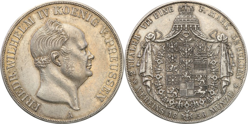 Germany / Prussia
Germany, Prussia. 2 taler (thaler) / Doubletaler 1856 A 
Zac...