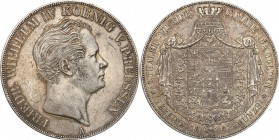 Germany / Prussia
Germany, Prussia. 2 taler (thaler) / Doubletaler 1842 A 
Wyraźne detale, stara patyna, drobne ryski. Ładnie zachowana moneta.Daven...