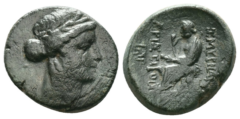 Greek Coins. 4th - 3rd century B.C. AE

Reference:

Condition: Very Fine

...