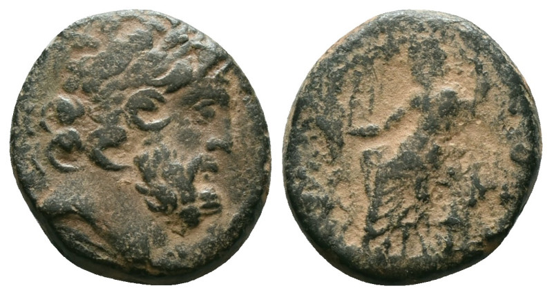 Greek
SYRIA, Seleucis and Pieria. Antioch, 1st century BC. Ae . Laureate head o...