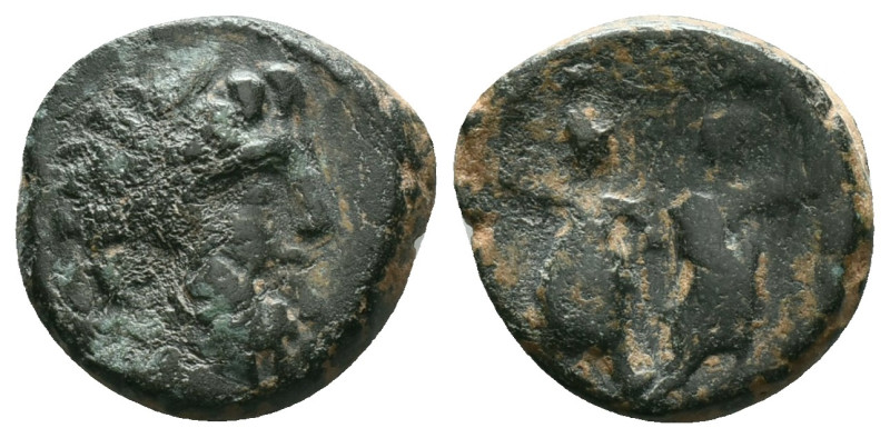 Greek Coins. 4th - 3rd century B.C. AE

Reference:

Condition: Very Fine

...