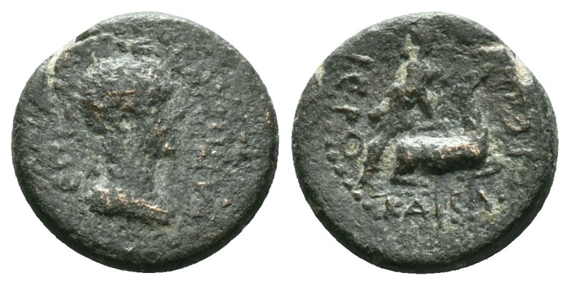 Greek Coins
Lydia, Hierocaesarea. Pseudo-autonomous. Circa 1st century AD. AE. ...