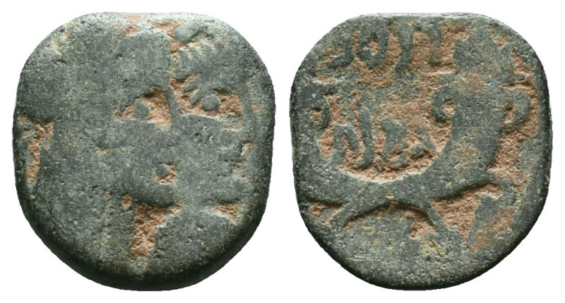 Greek Coins
Kingdom of Nabatea.

Weight: 2.61 gr. Diameter: 15.7 mm