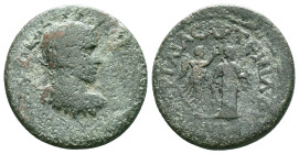 Roman Provincial Coins, Ae 

Reference:

Condition: Very Fine

Weight: 11.95 gr. Diameter: 26.4 mm