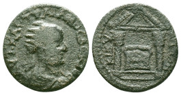 Roman Provincial Coins, Ae 

Reference:

Condition: Very Fine

Weight: 7.55 gr. Diameter: 22.6 mm