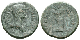 Roman Provincial Coins, Ae 

Reference:

Condition: Very Fine

Weight: 8.47 gr. Diameter: 23.7 mm