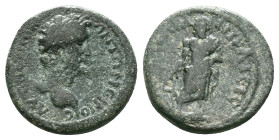 Roman Provincial Coins, Ae 

Reference:

Condition: Very Fine

Weight: 3.38 gr. Diameter: 16.6 mm