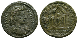 Roman Provincial Coins, Ae 

Reference:

Condition: Very Fine

Weight: 6.70 gr. Diameter: 24.4 mm