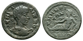 Roman Provincial Coins, Ae 

Reference:

Condition: Very Fine

Weight: 4.37 gr. Diameter: 21.2 mm