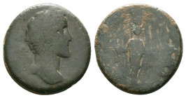 Roman Provincial Coins, Ae 

Reference:

Condition: Very Fine

Weight: 5.55 gr. Diameter: 20.3 mm