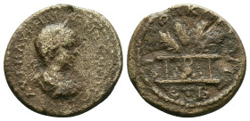 Roman provincial
Severus Alexander (222-235). Cappadocia, Caesarea. Æ

Reference:

Condition: Very Fine

Weight: 8.93 gr. Diameter: 22.2 mm